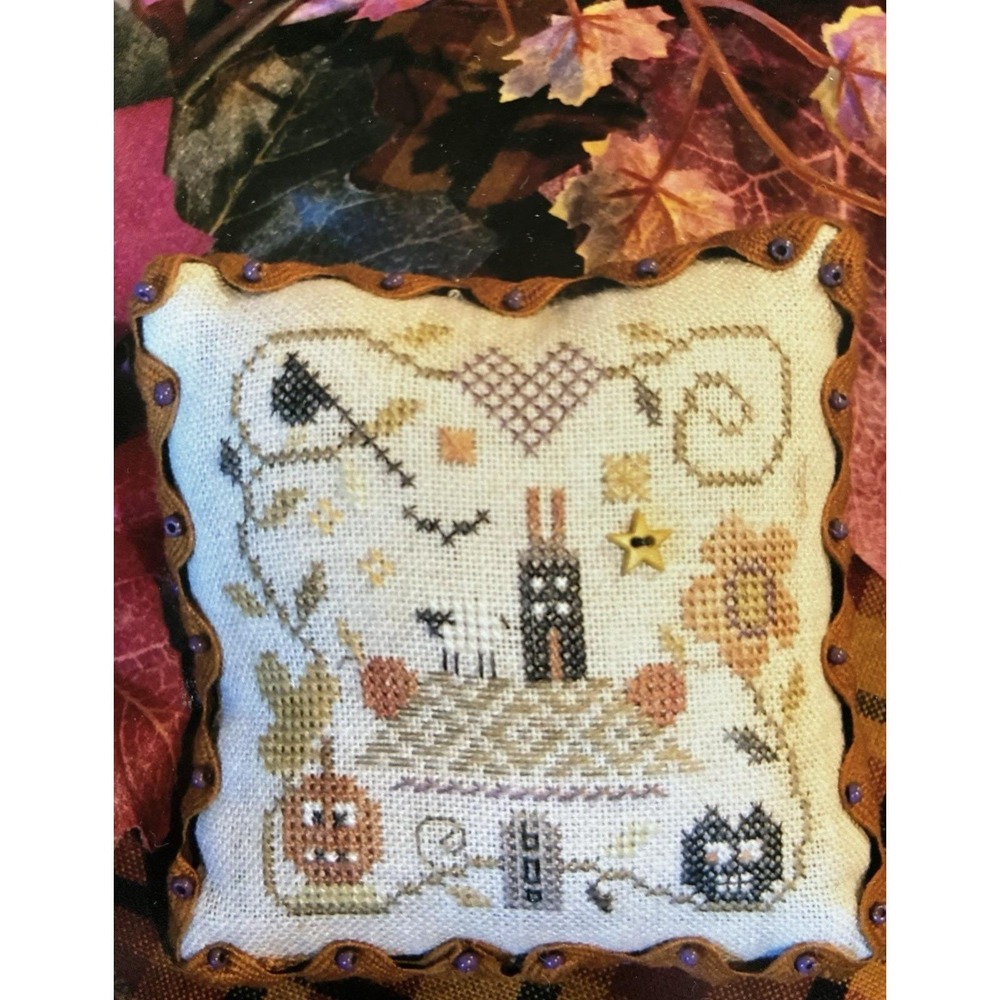 October Pin Cushion Pattern w SOME Beads By Shepherds's Bush